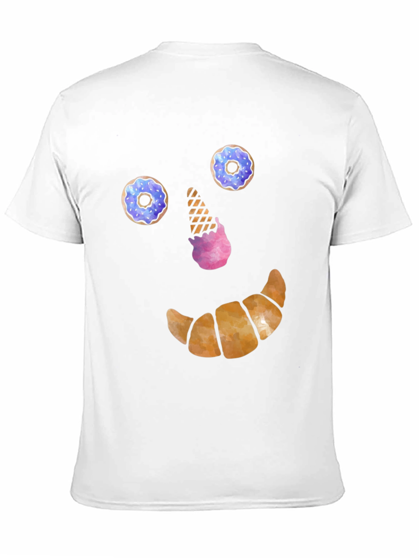 Funny Dessert Face T-Shirt