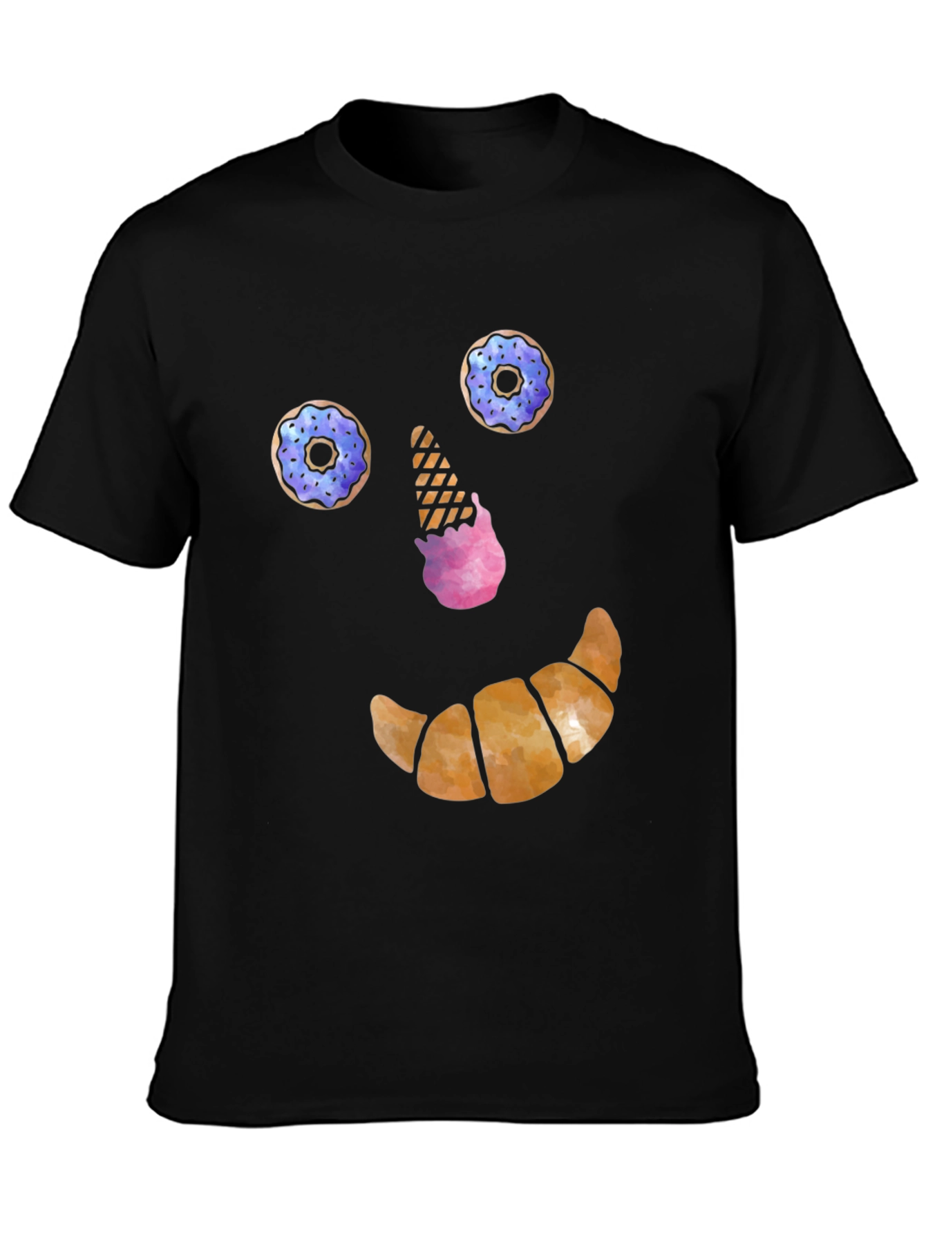 Funny Dessert Face T-Shirt