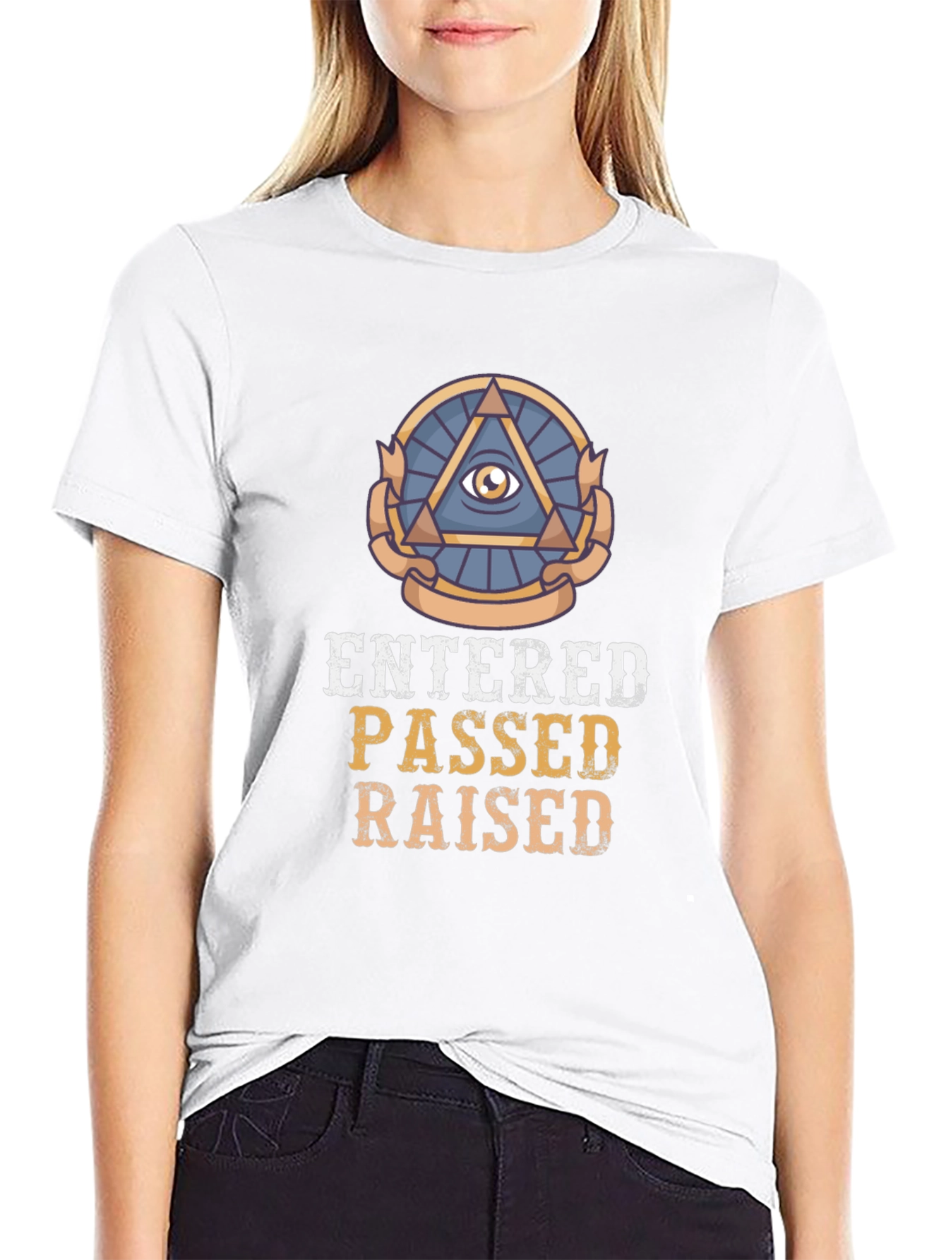 Entered Passed Raised Graphic T-Shirt