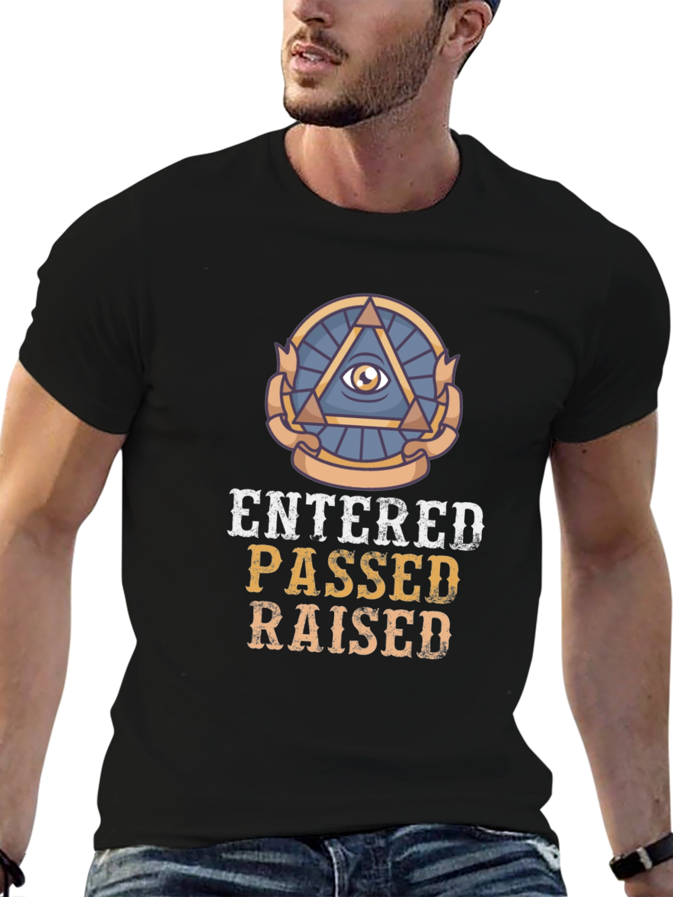 Entered Passed Raised Graphic T-Shirt