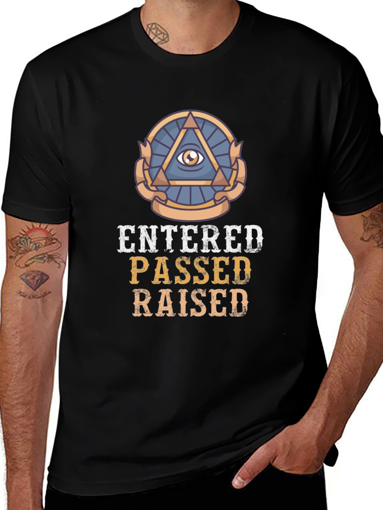 Entered Passed Raised Graphic T-Shirt