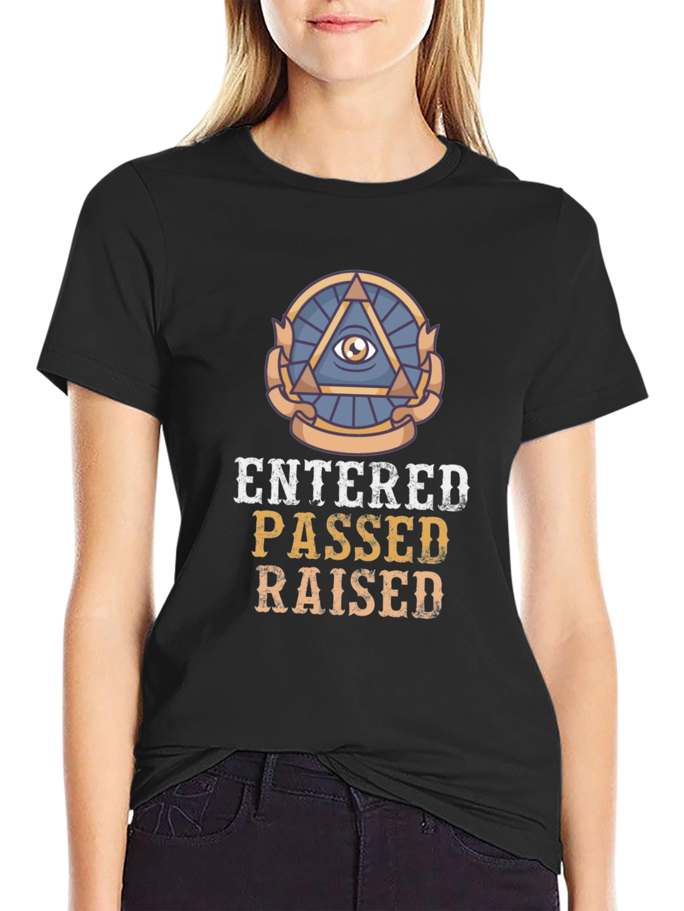 Entered Passed Raised Graphic T-Shirt