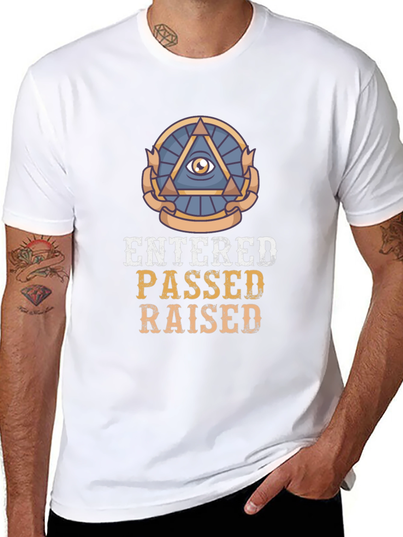 Entered Passed Raised Graphic T-Shirt