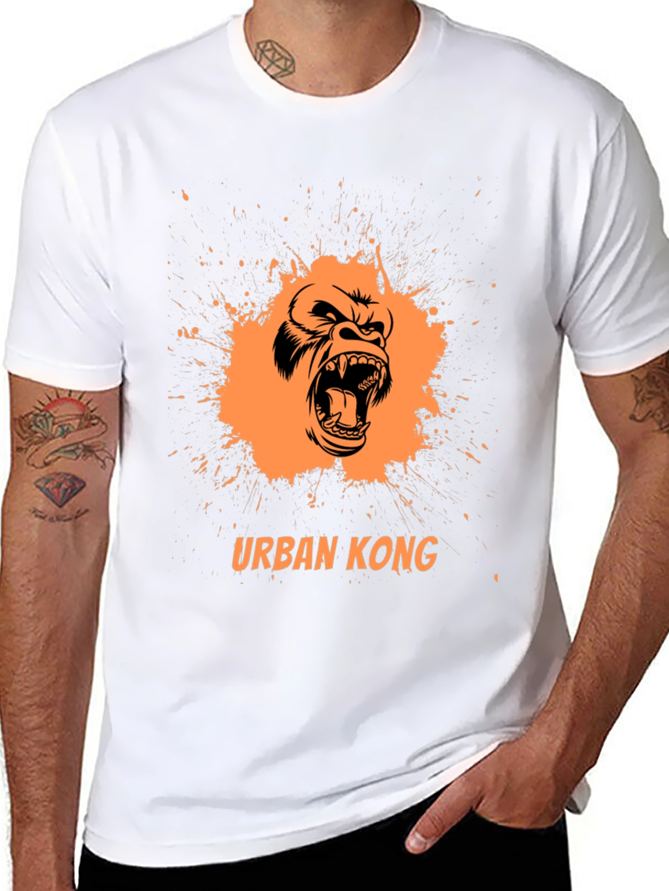 Urban Kong Graphic T-Shirt - Black