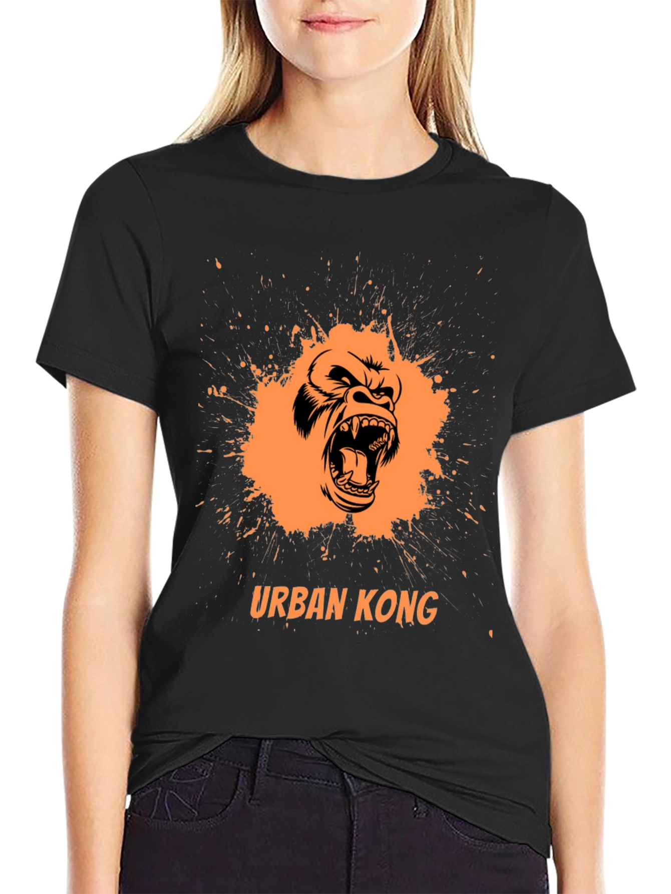 Urban Kong Graphic T-Shirt - Black
