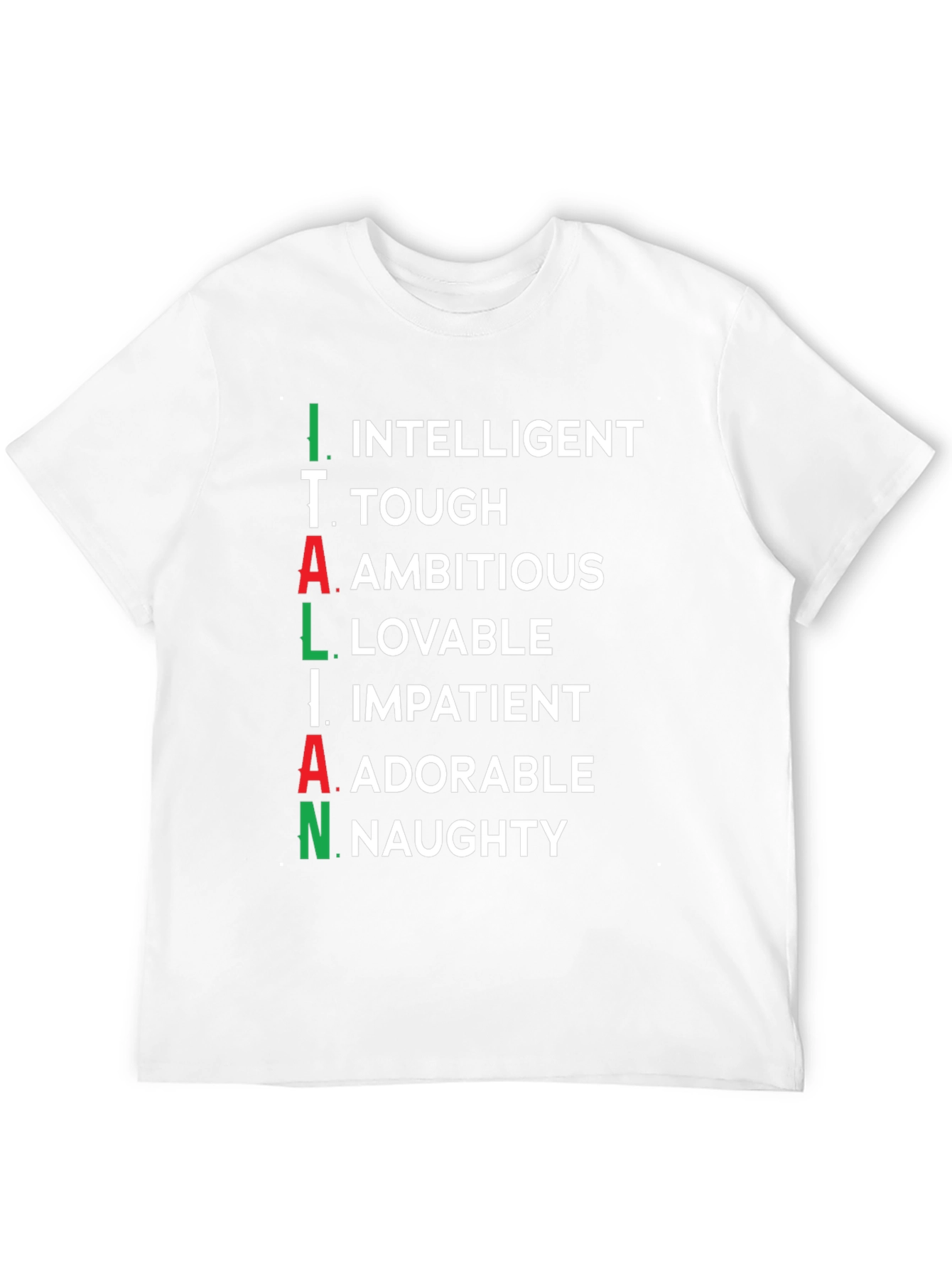 Italian Acronym T-Shirt