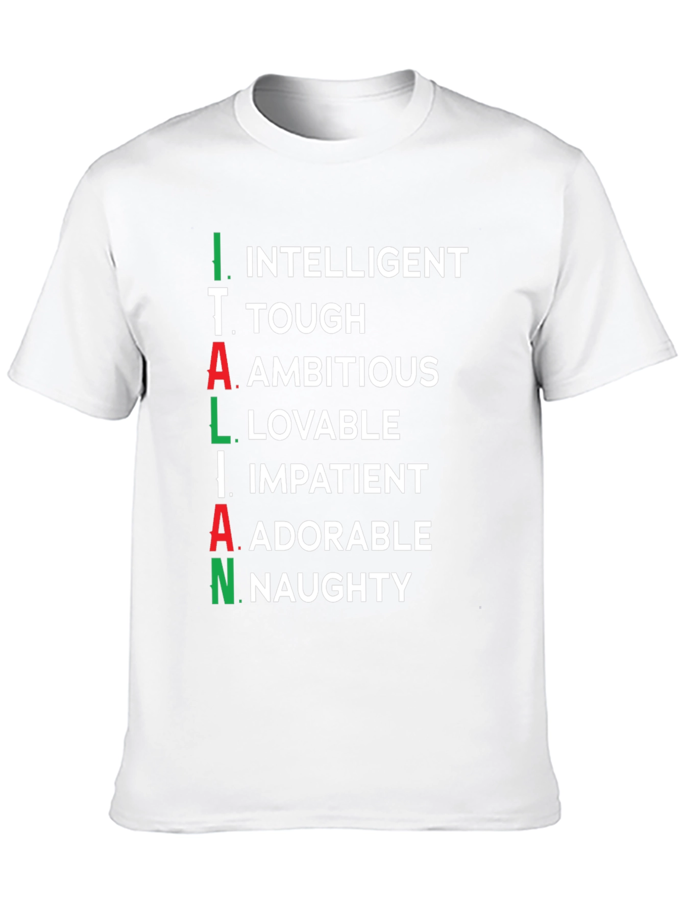 Italian Acronym T-Shirt