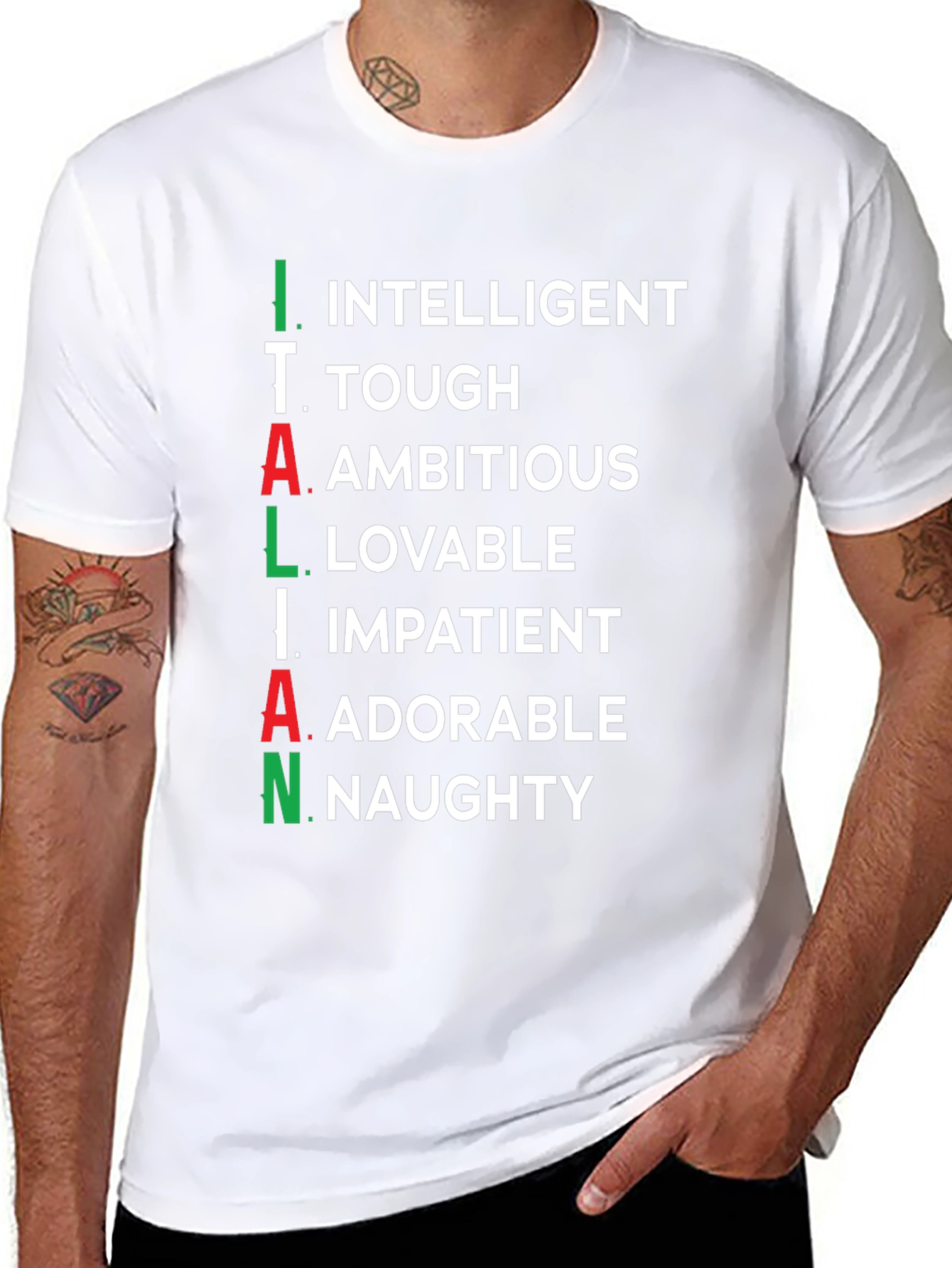 Italian Acronym T-Shirt