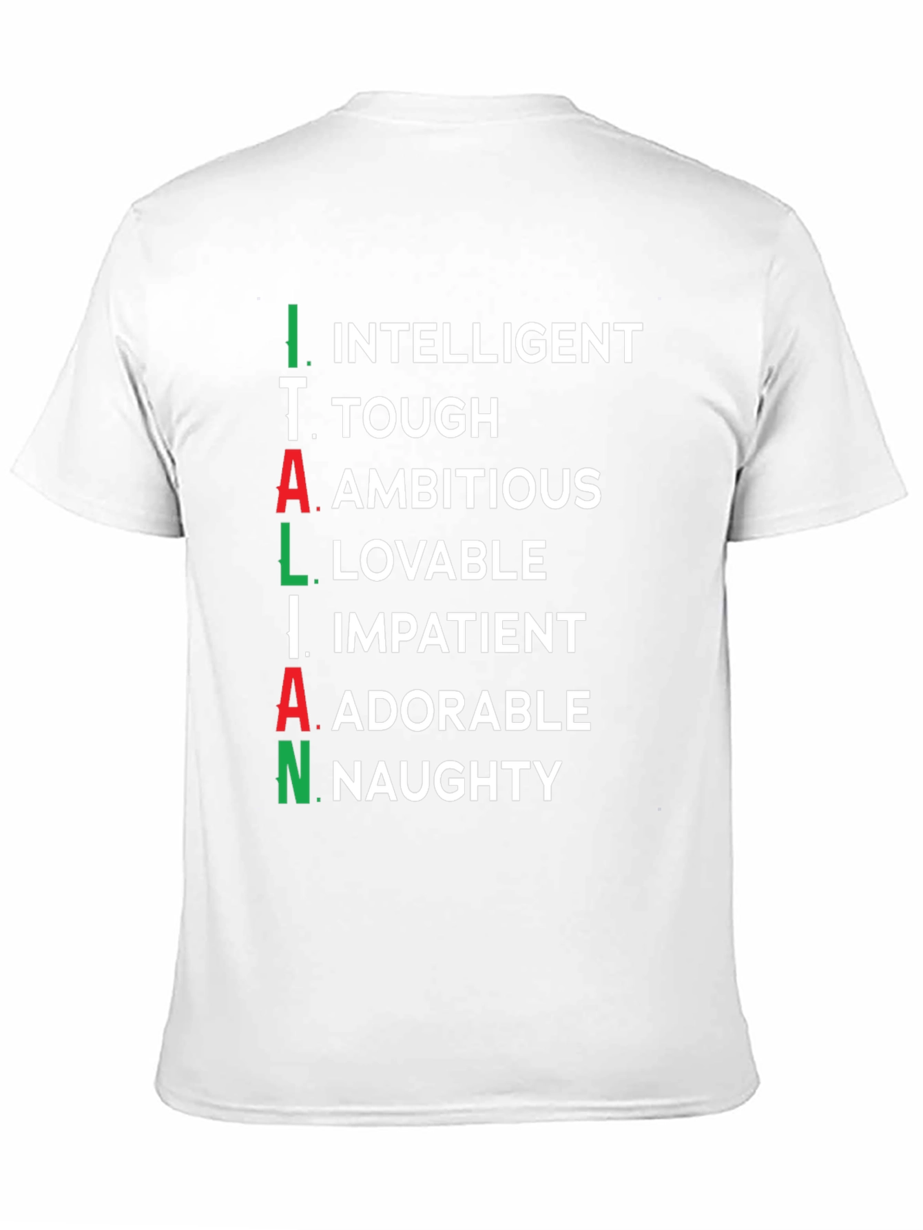 Italian Acronym T-Shirt