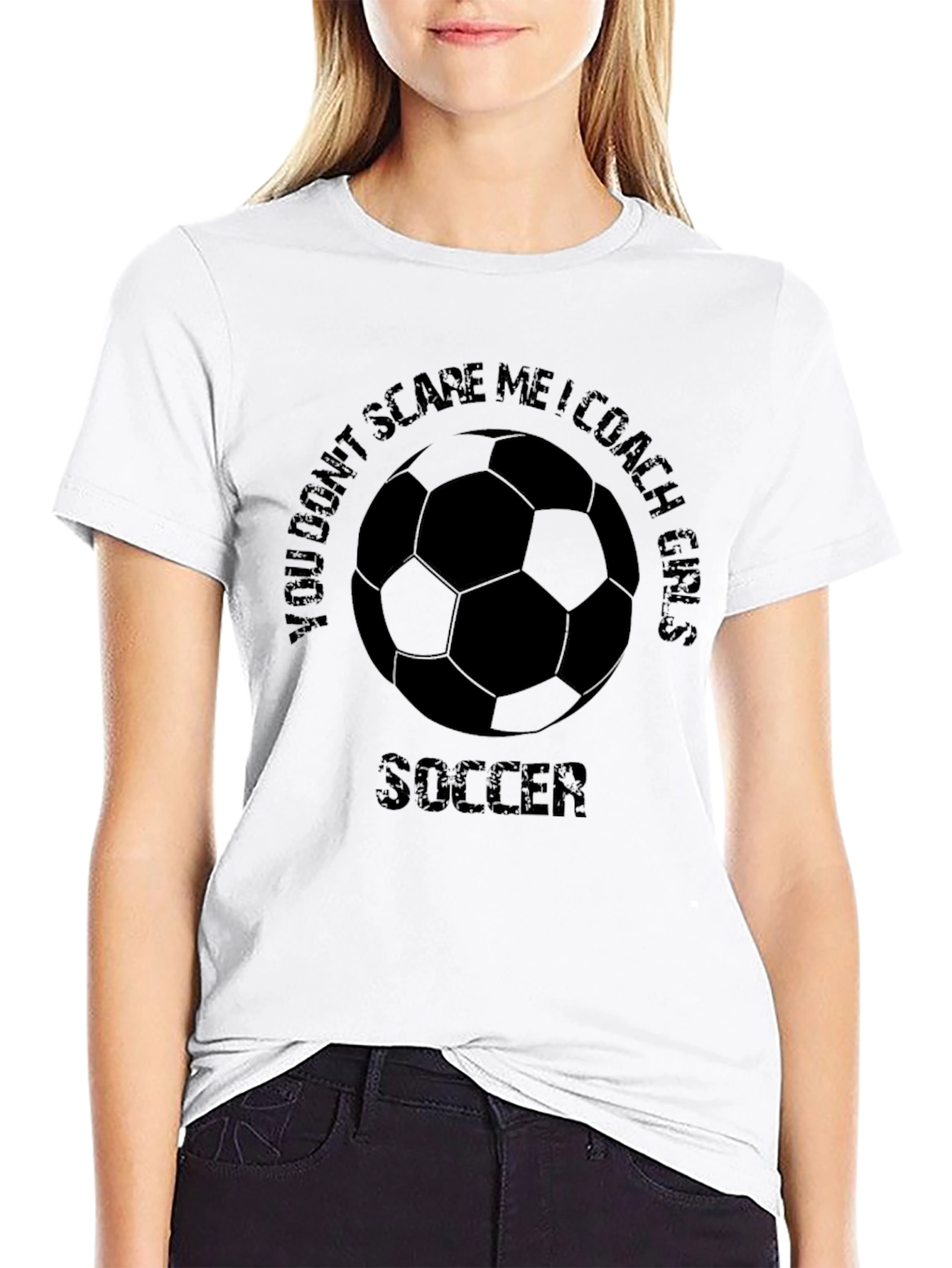 Funny Soccer Coach Girls T-Shirt
