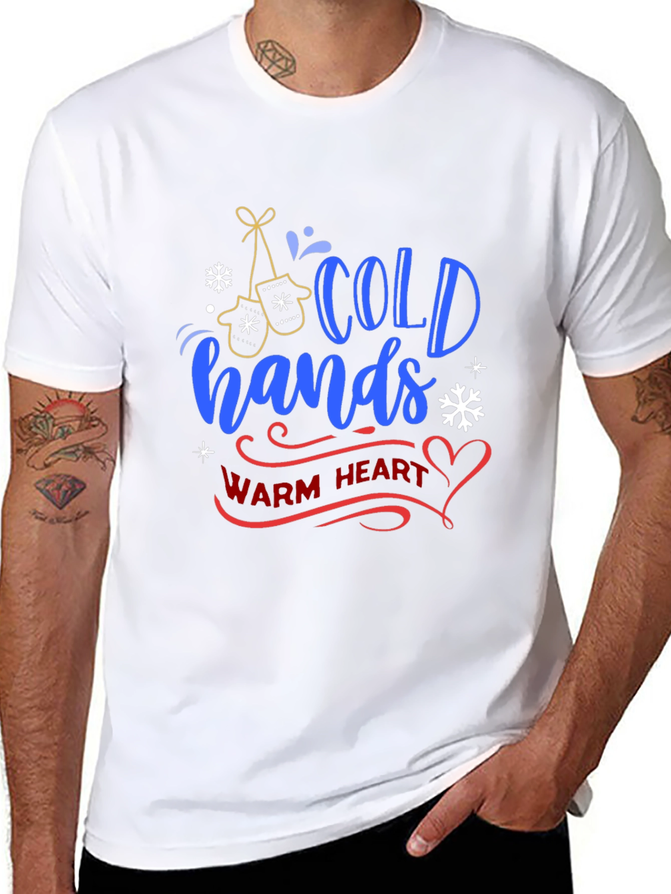 Cold Hands Warm Heart Graphic Tee