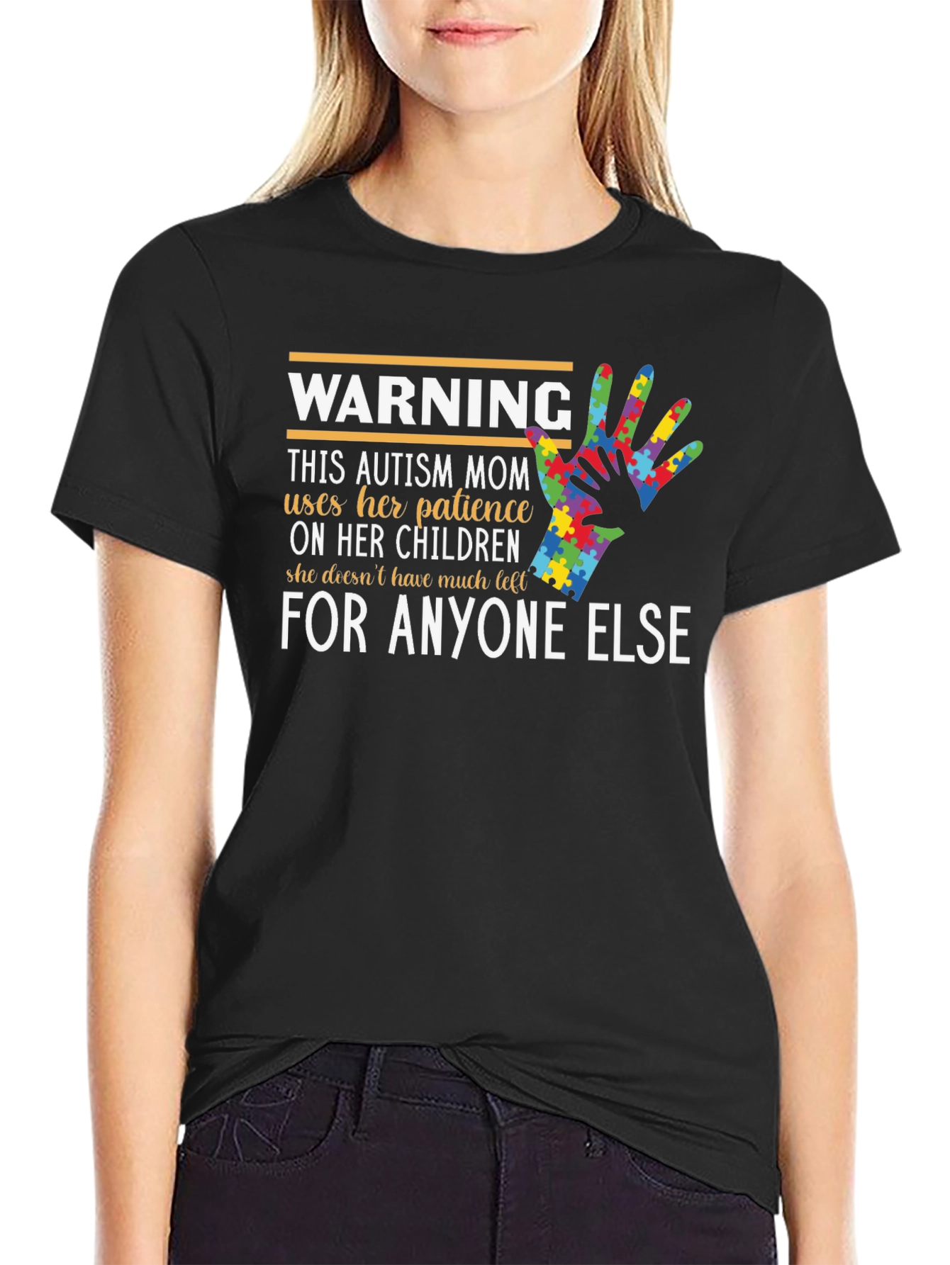 Autism Mom Warning T-Shirt