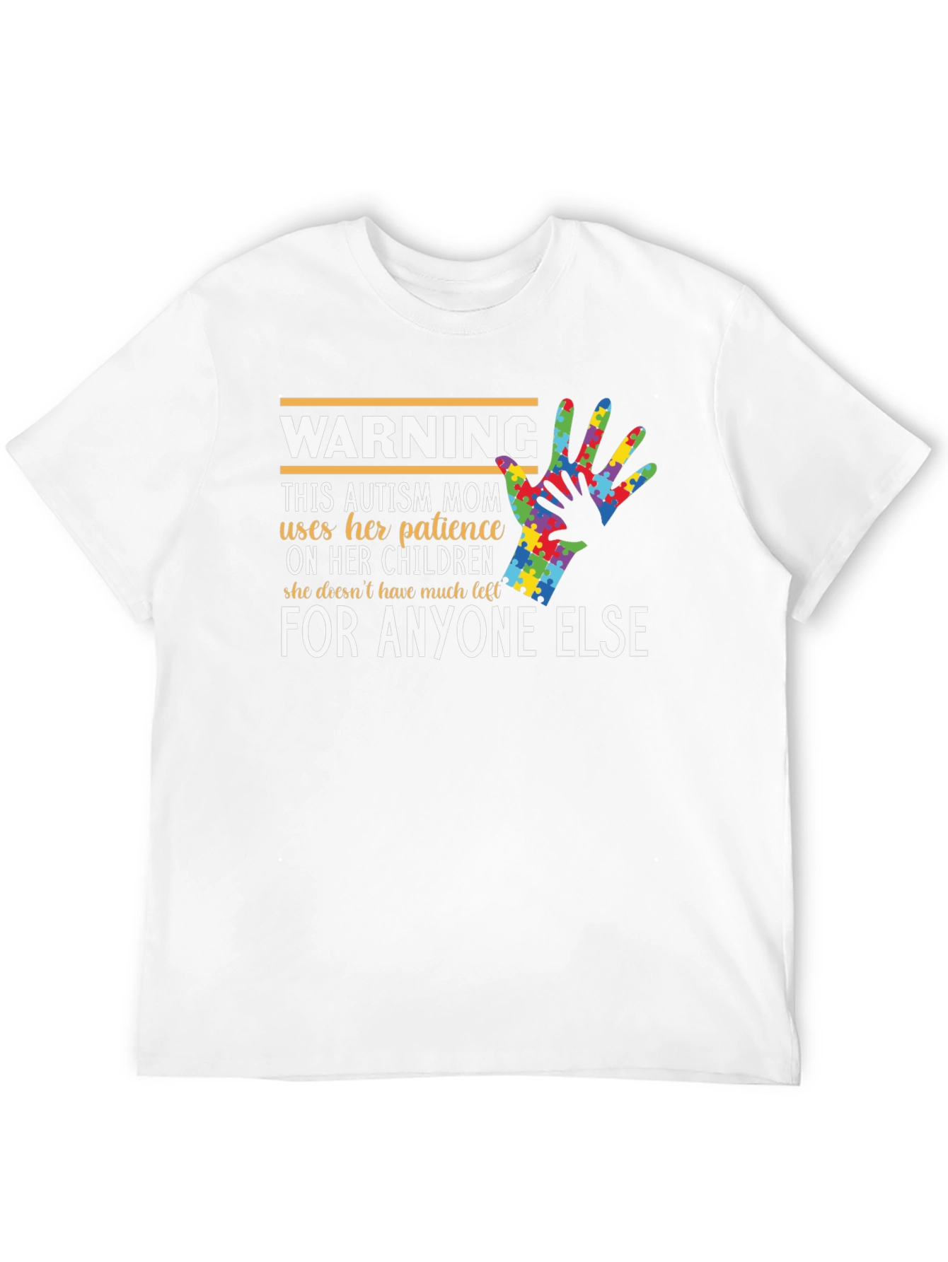 Autism Mom Warning T-Shirt