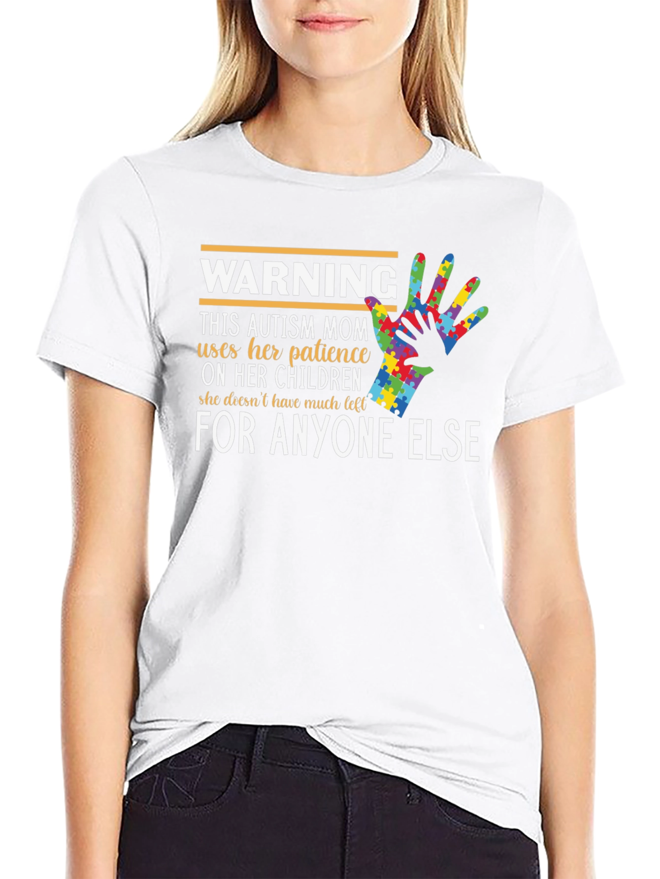 Autism Mom Warning T-Shirt