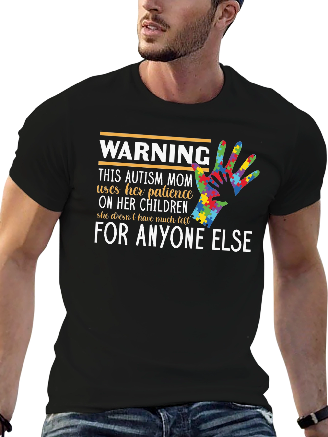 Autism Mom Warning T-Shirt