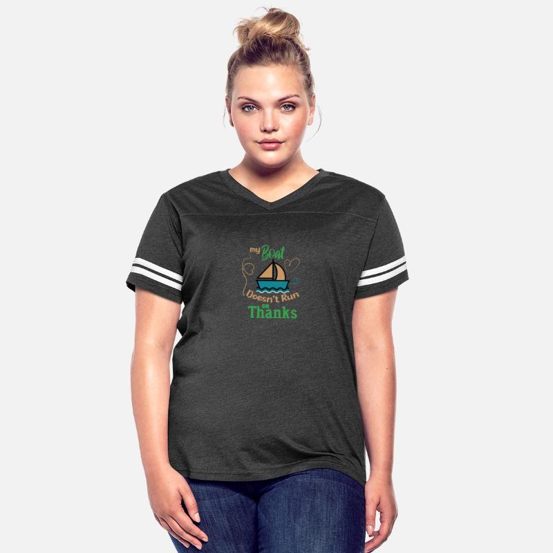 My Boat Doesn't Run On Thanks Whimsical T-Shirt