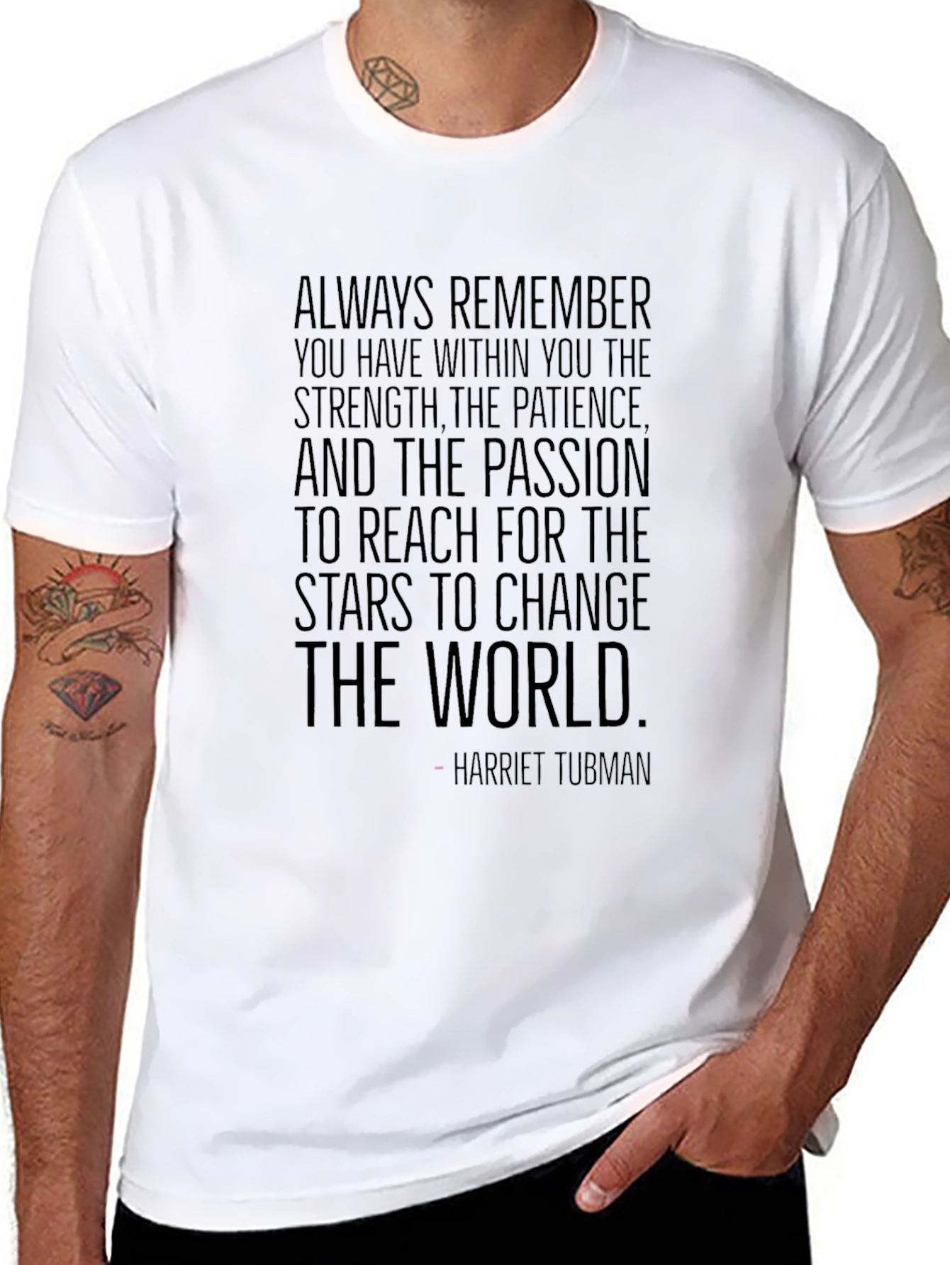 Inspirational Harriet Tubman Quote T-Shirt