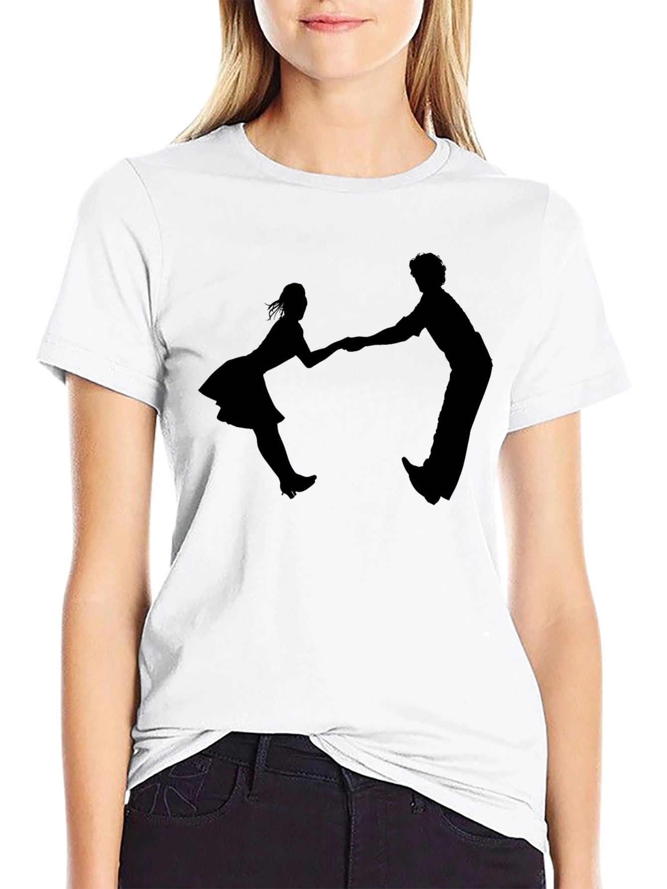 Swing Dance Graphic Tee - Retro Style