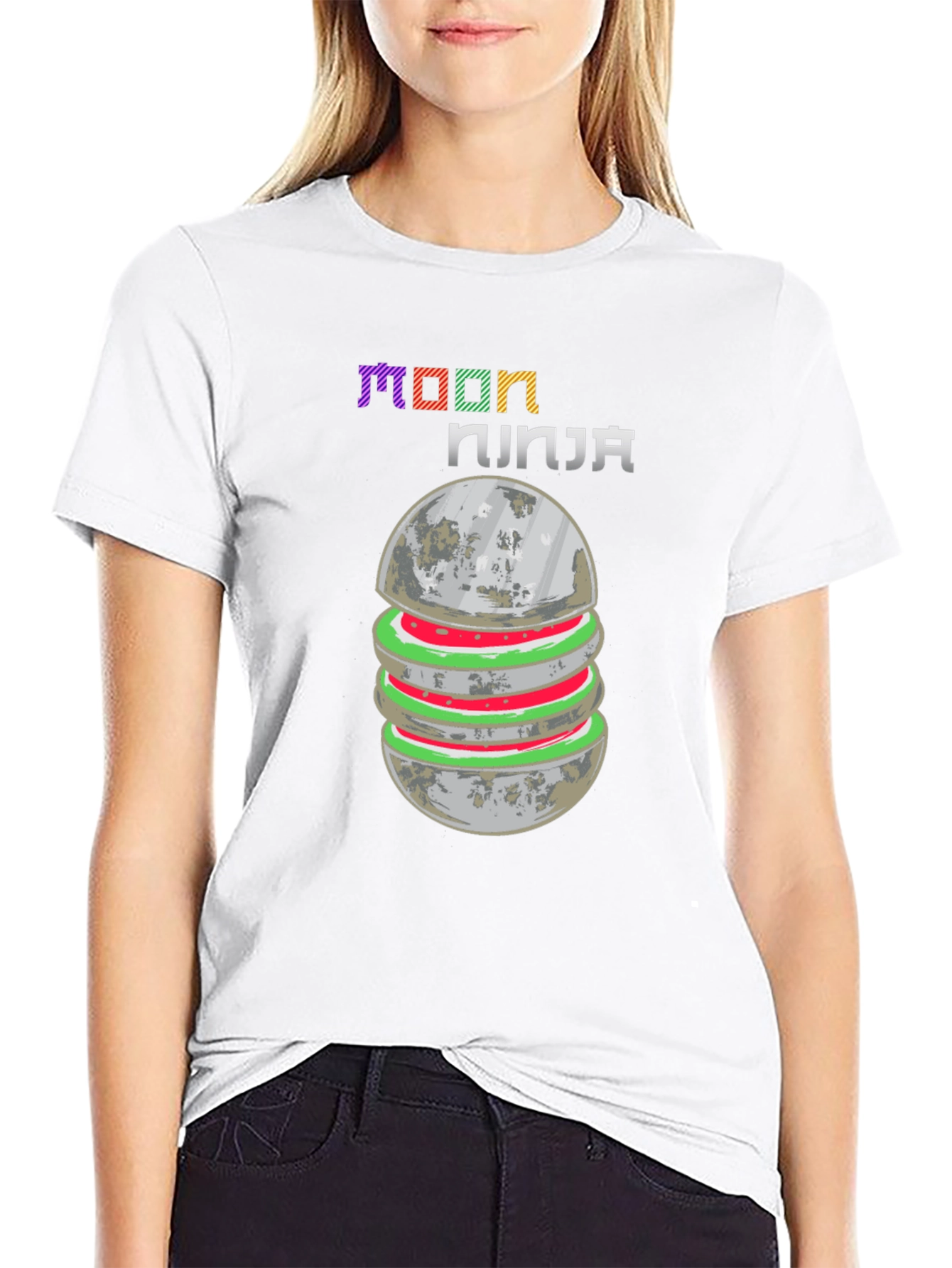 Moon Ninja Graphic T-Shirt