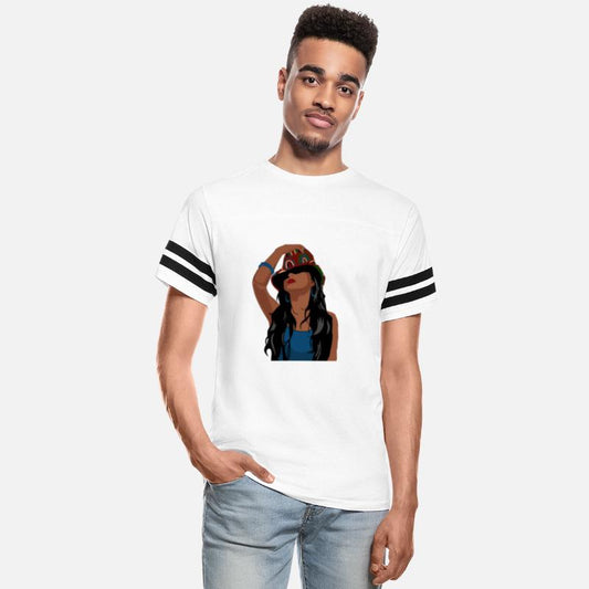 Mysterious boho woman in hat