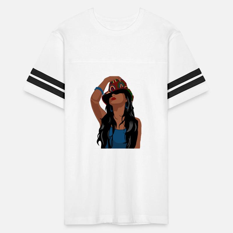 Mysterious boho woman in hat