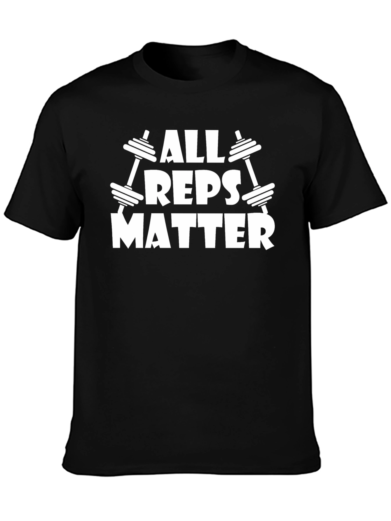 All Reps Matter Graphic T-Shirt Gym Workout Tee