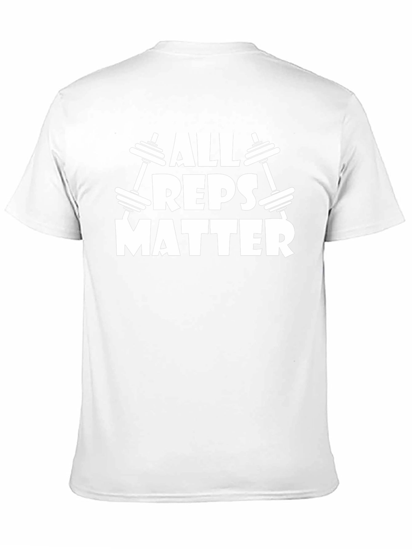 All Reps Matter Graphic T-Shirt Gym Workout Tee
