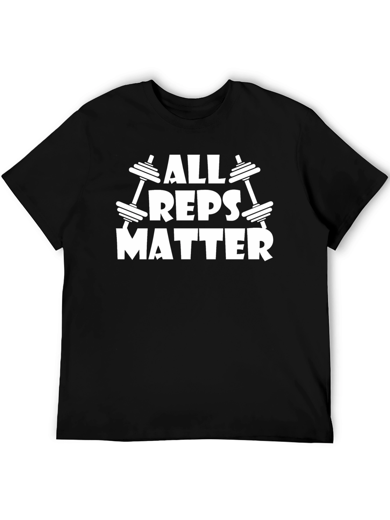 All Reps Matter Graphic T-Shirt Gym Workout Tee