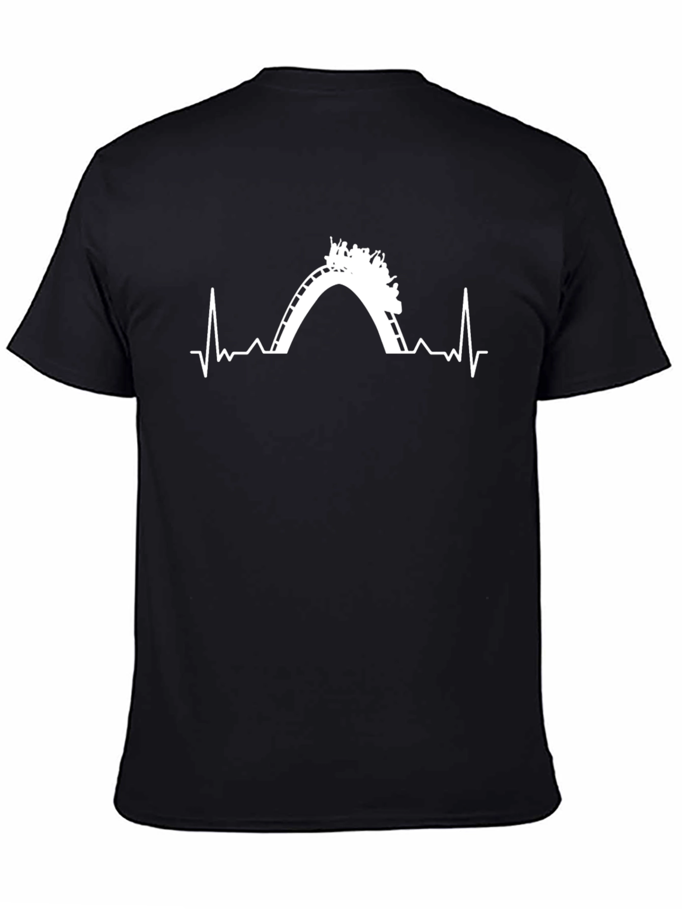 Roller Coaster Heartbeat T-Shirt