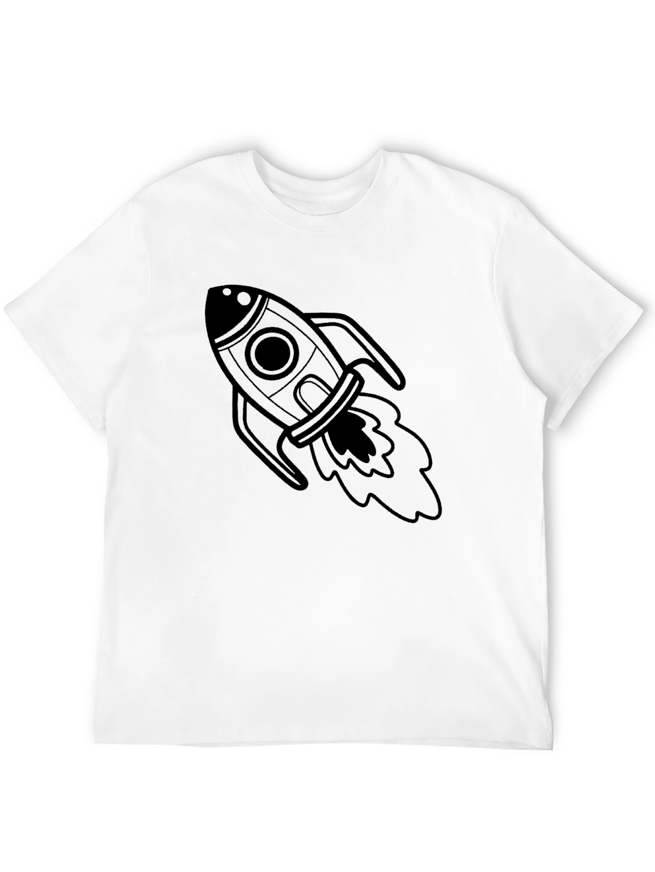 Rocket Graphic Tee - Blast Off in Style