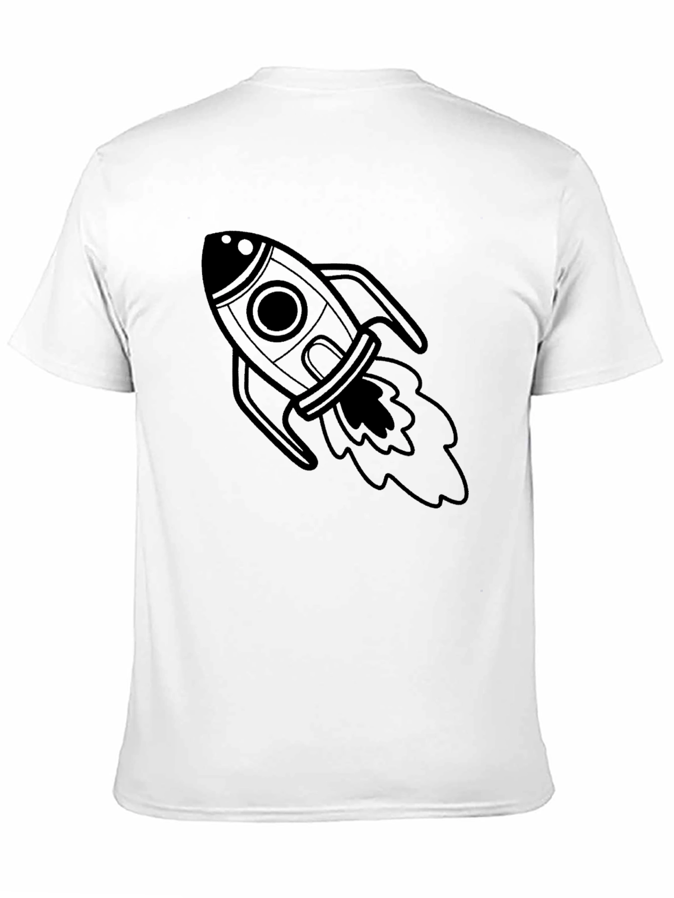 Rocket Graphic Tee - Blast Off in Style