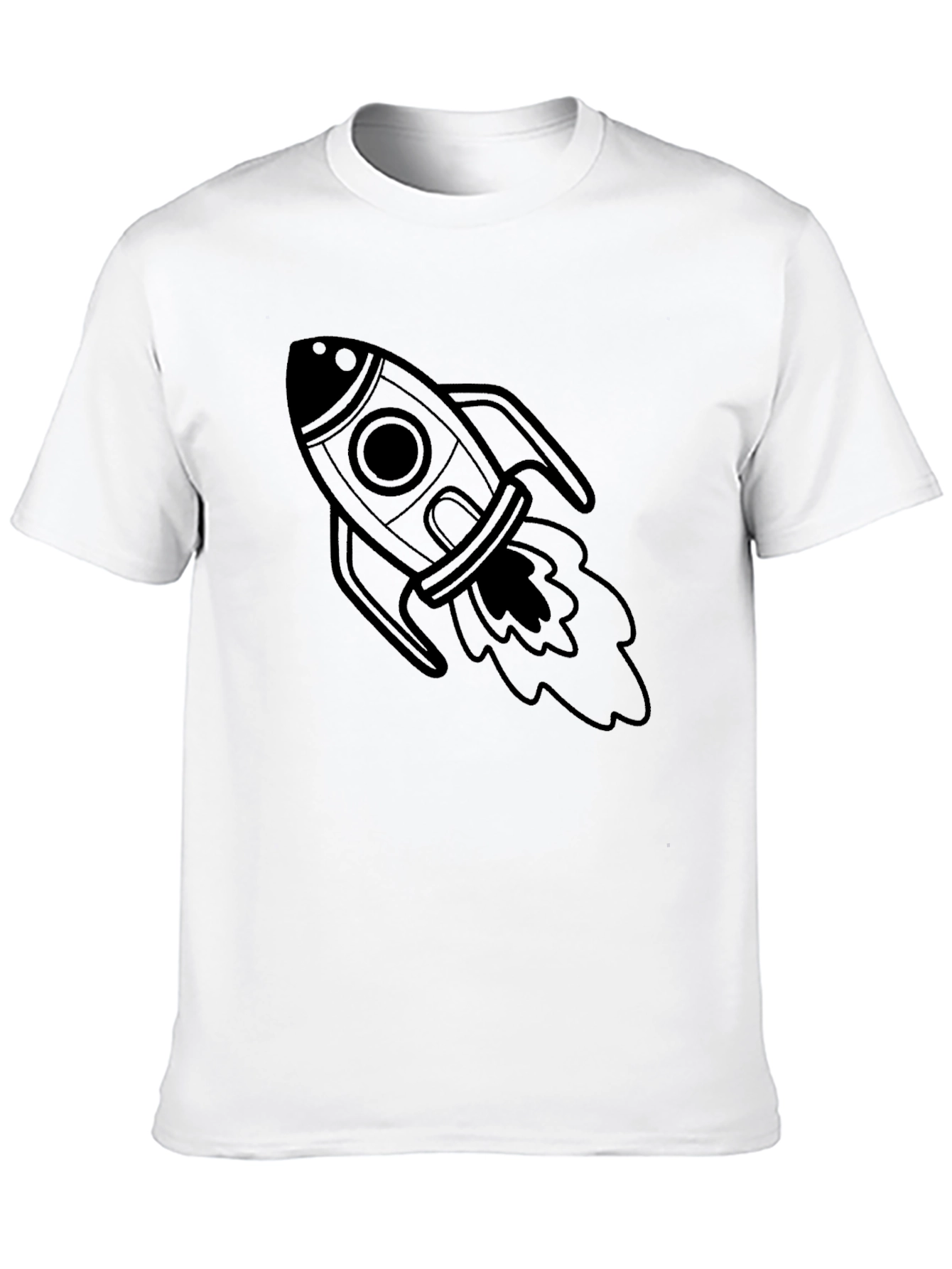 Rocket Graphic Tee - Blast Off in Style