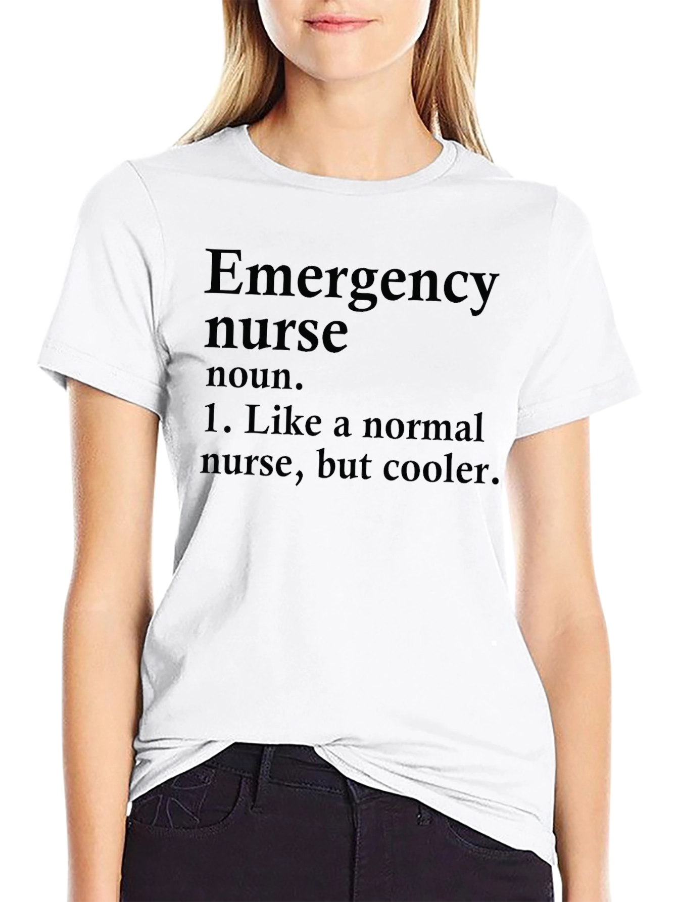 Emergency Nurse Definition T-Shirt - Cool Nurse Tee