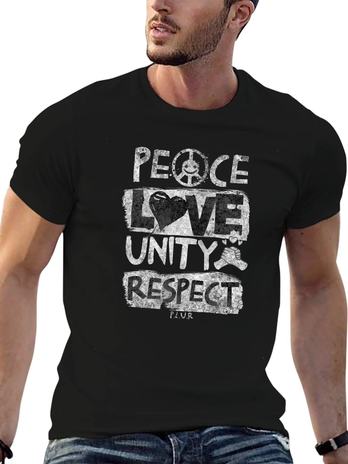 Peace Love Unity Respect T-Shirt
