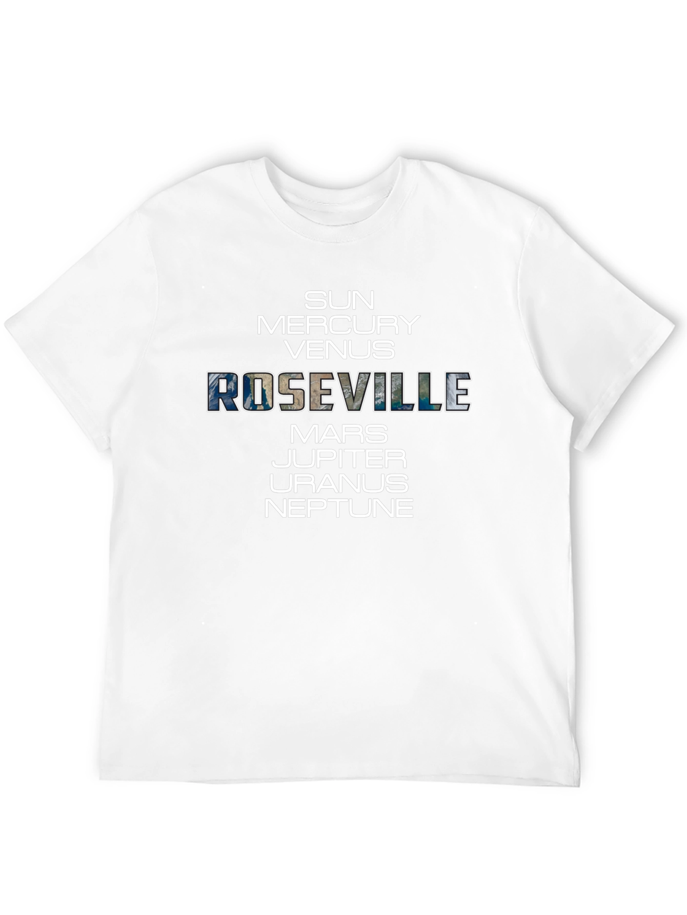 Roseville Planets Graphic T-Shirt