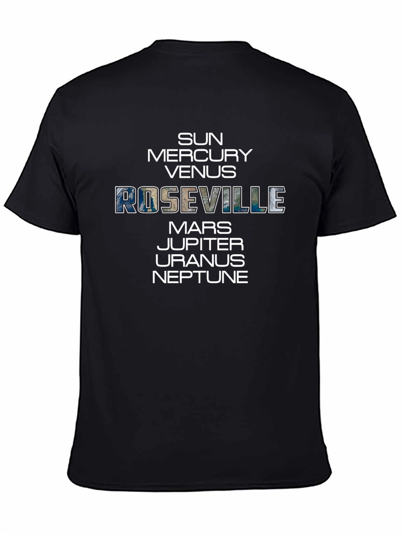Roseville Planets Graphic T-Shirt