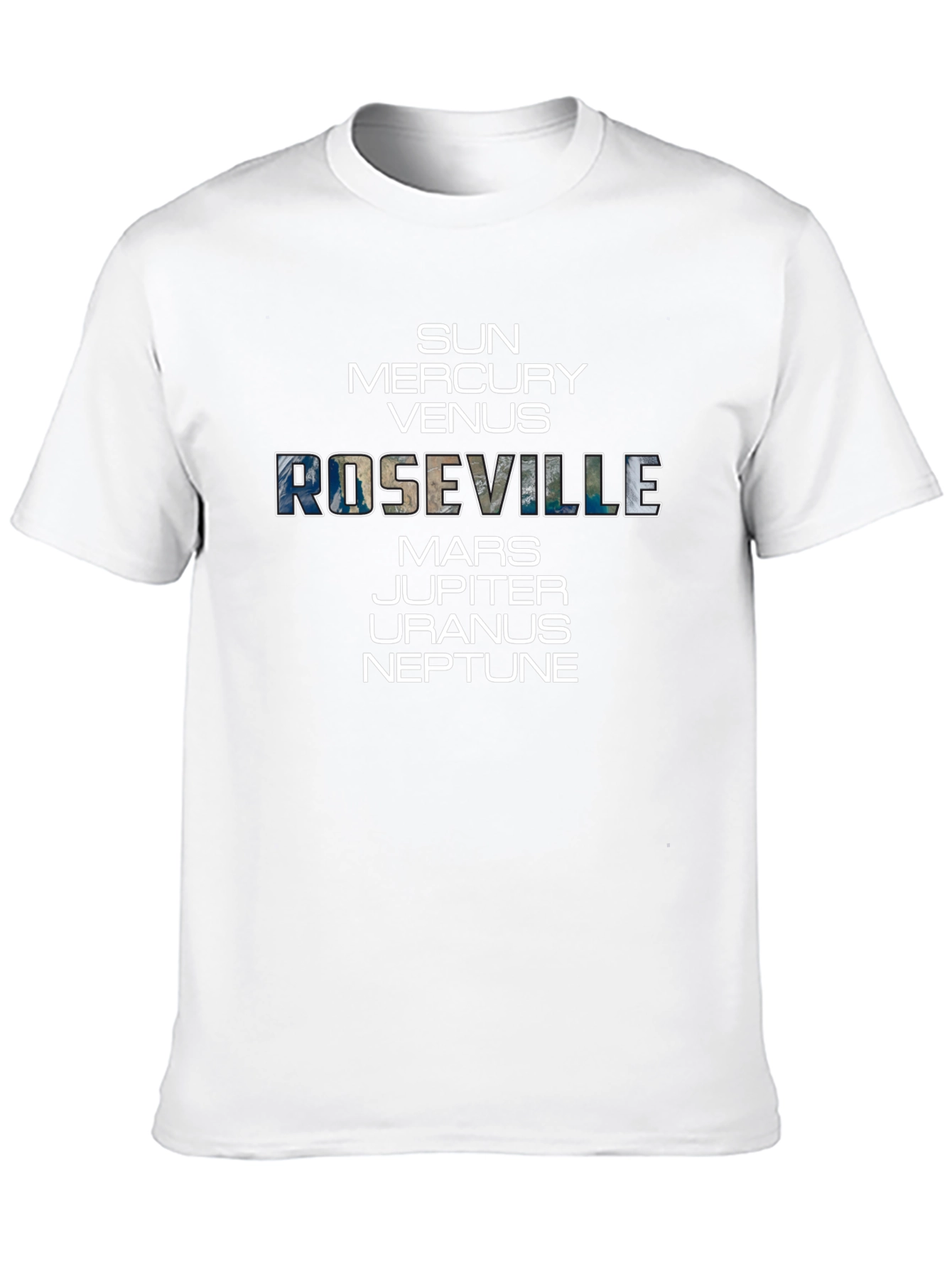 Roseville Planets Graphic T-Shirt