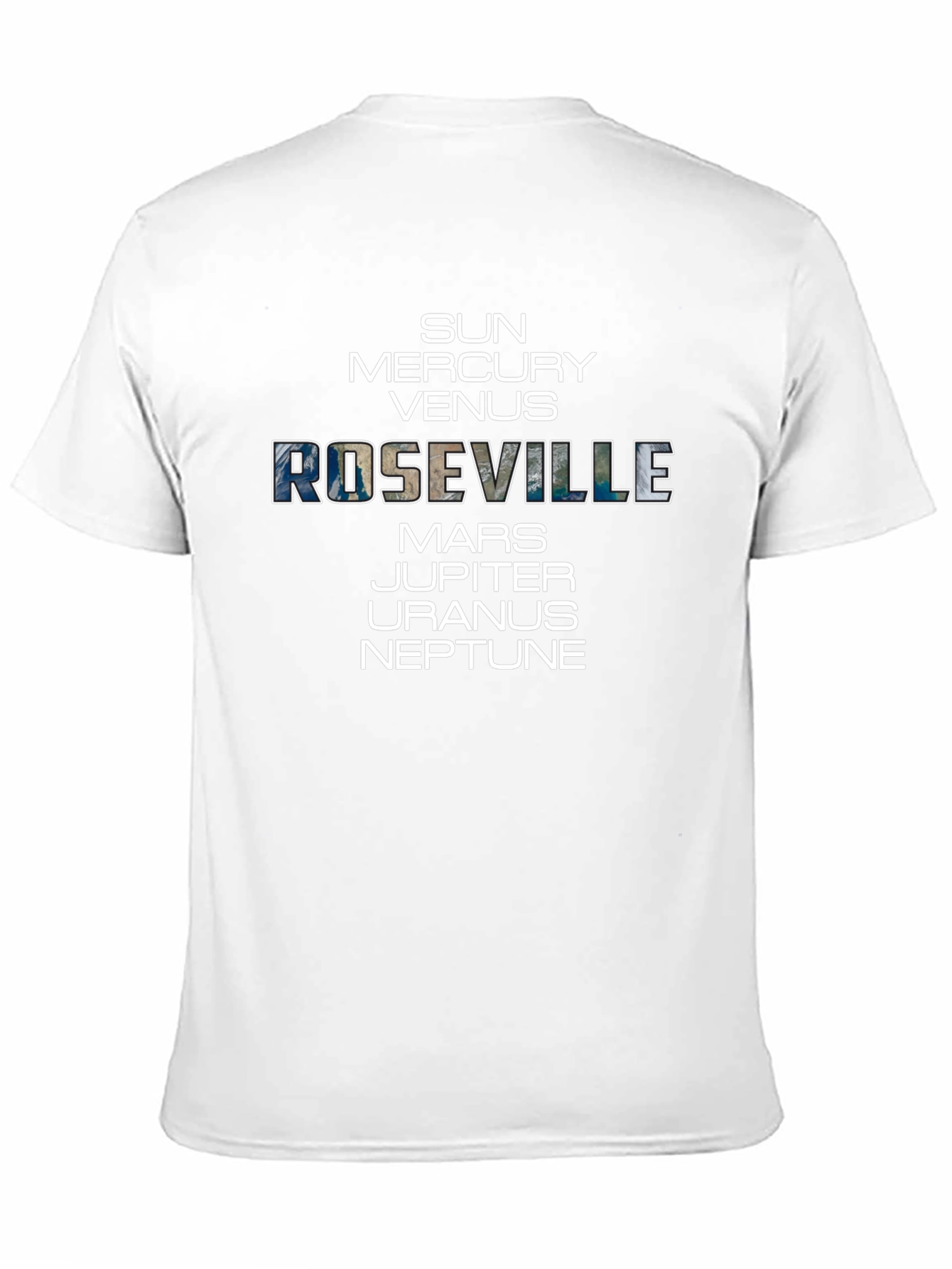 Roseville Planets Graphic T-Shirt