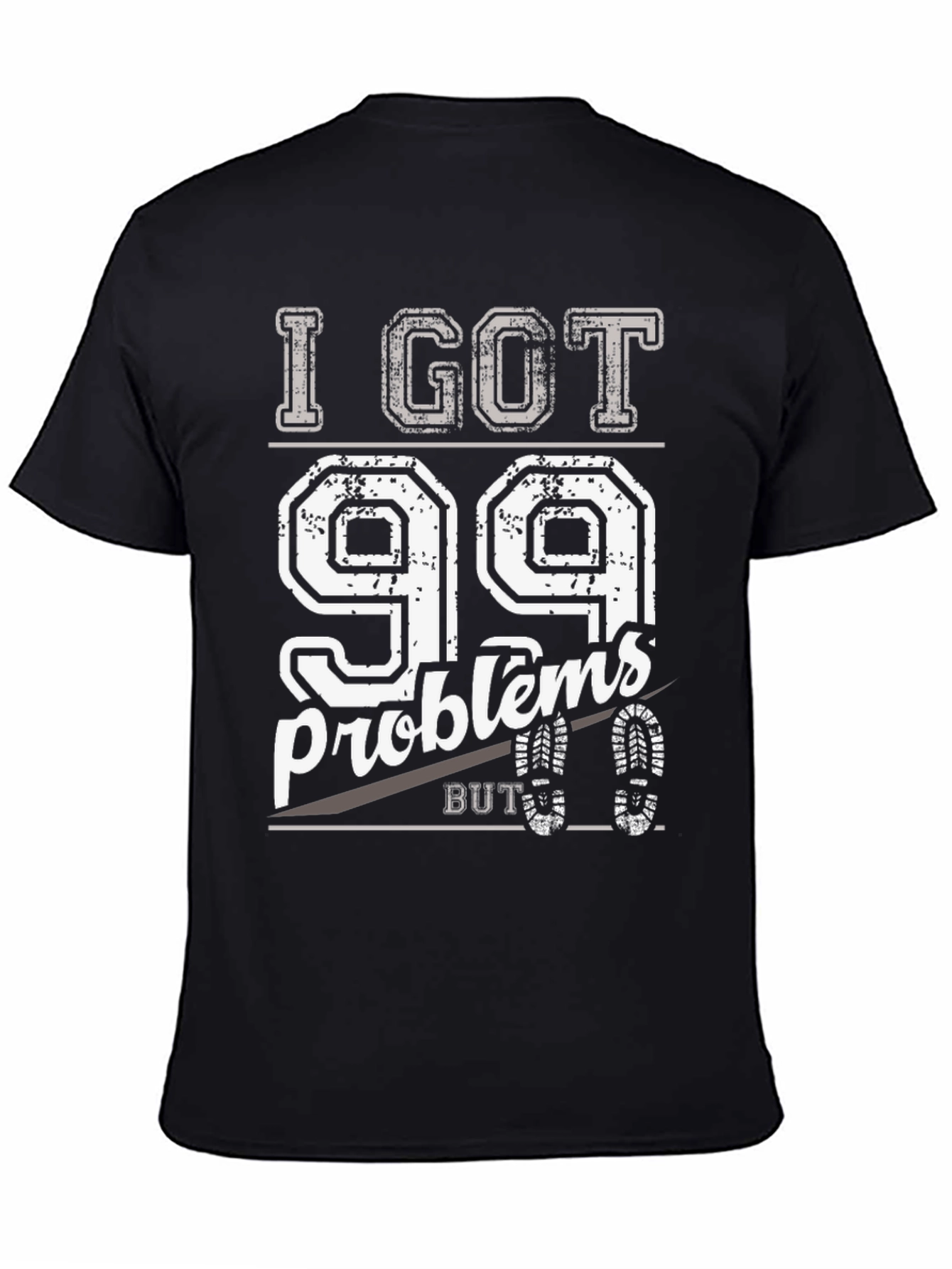 99 Problems Hiking T-Shirt - Black