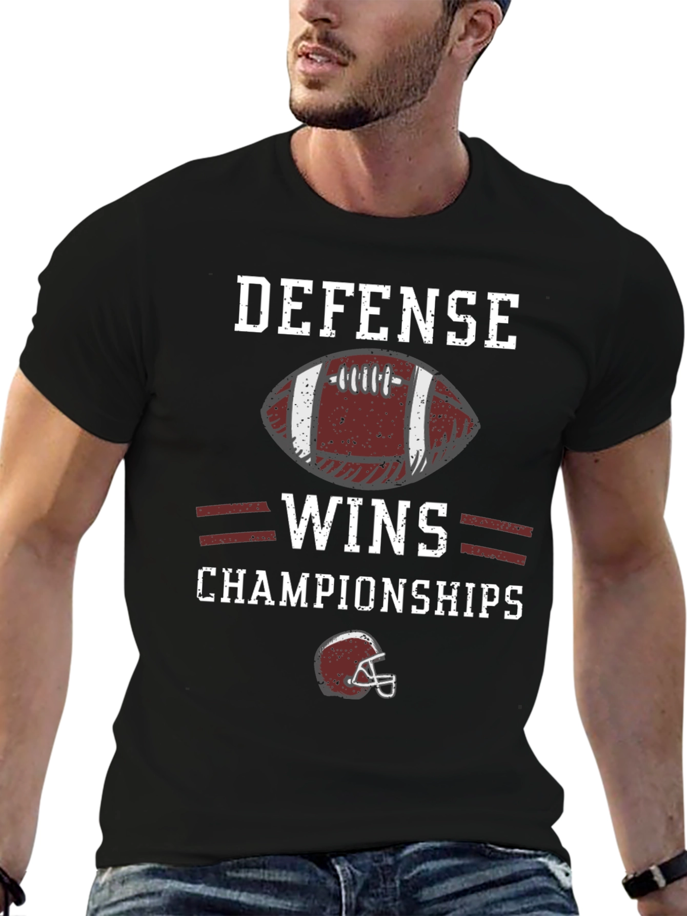Defense Wins Championships Graphic T-Shirt