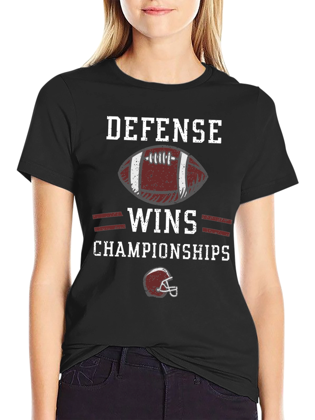 Defense Wins Championships Graphic T-Shirt