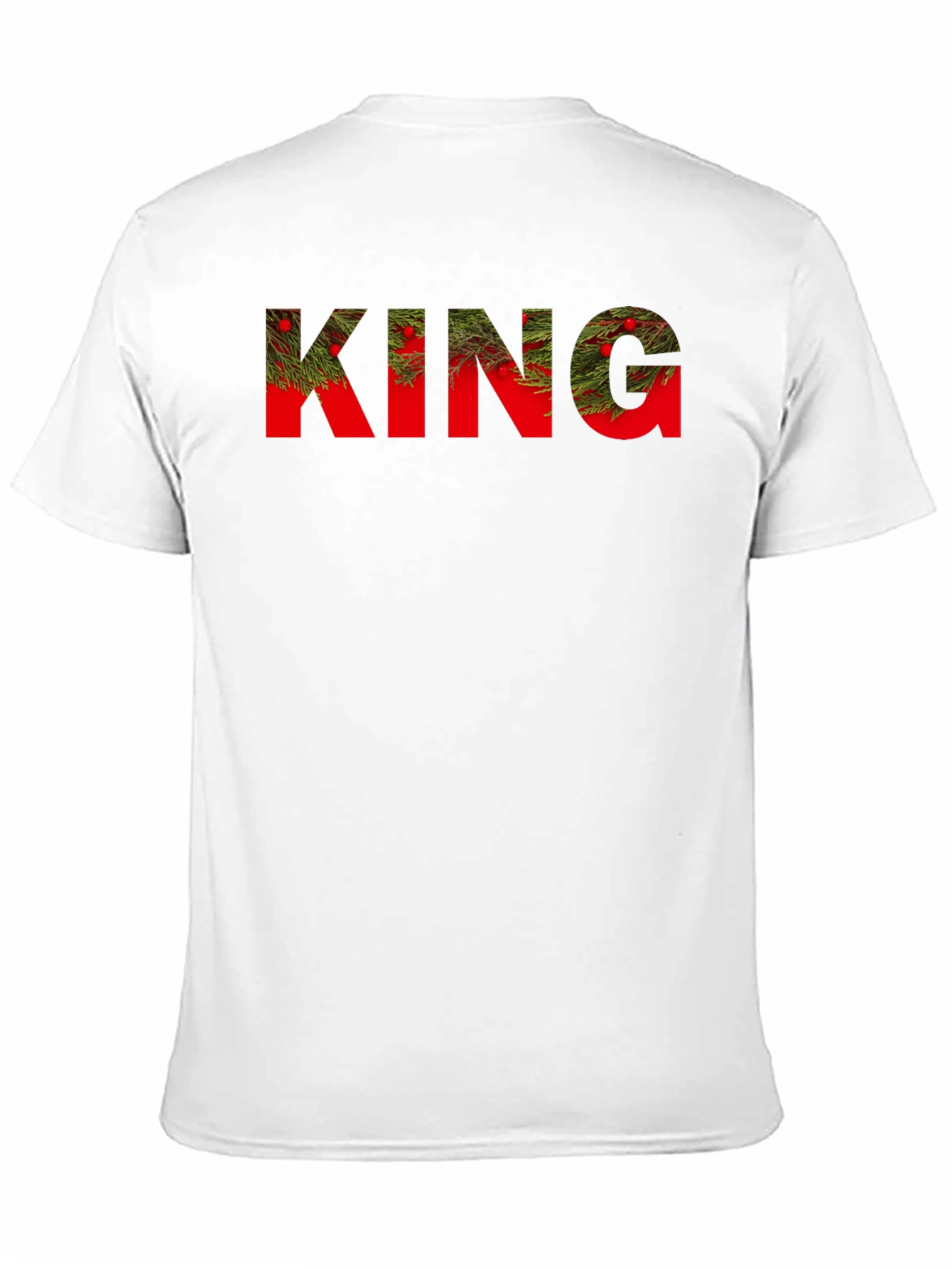 King Christmas Tree Holiday Tee