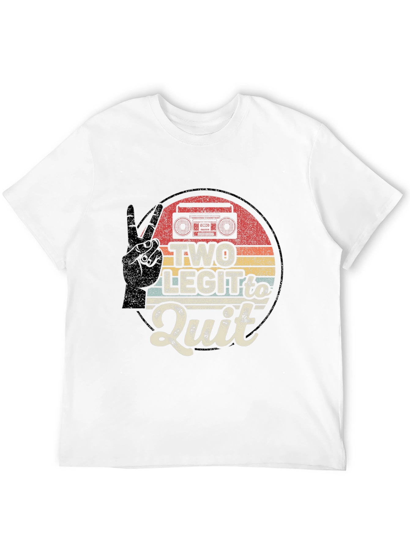Two Legit to Quit Retro T-Shirt