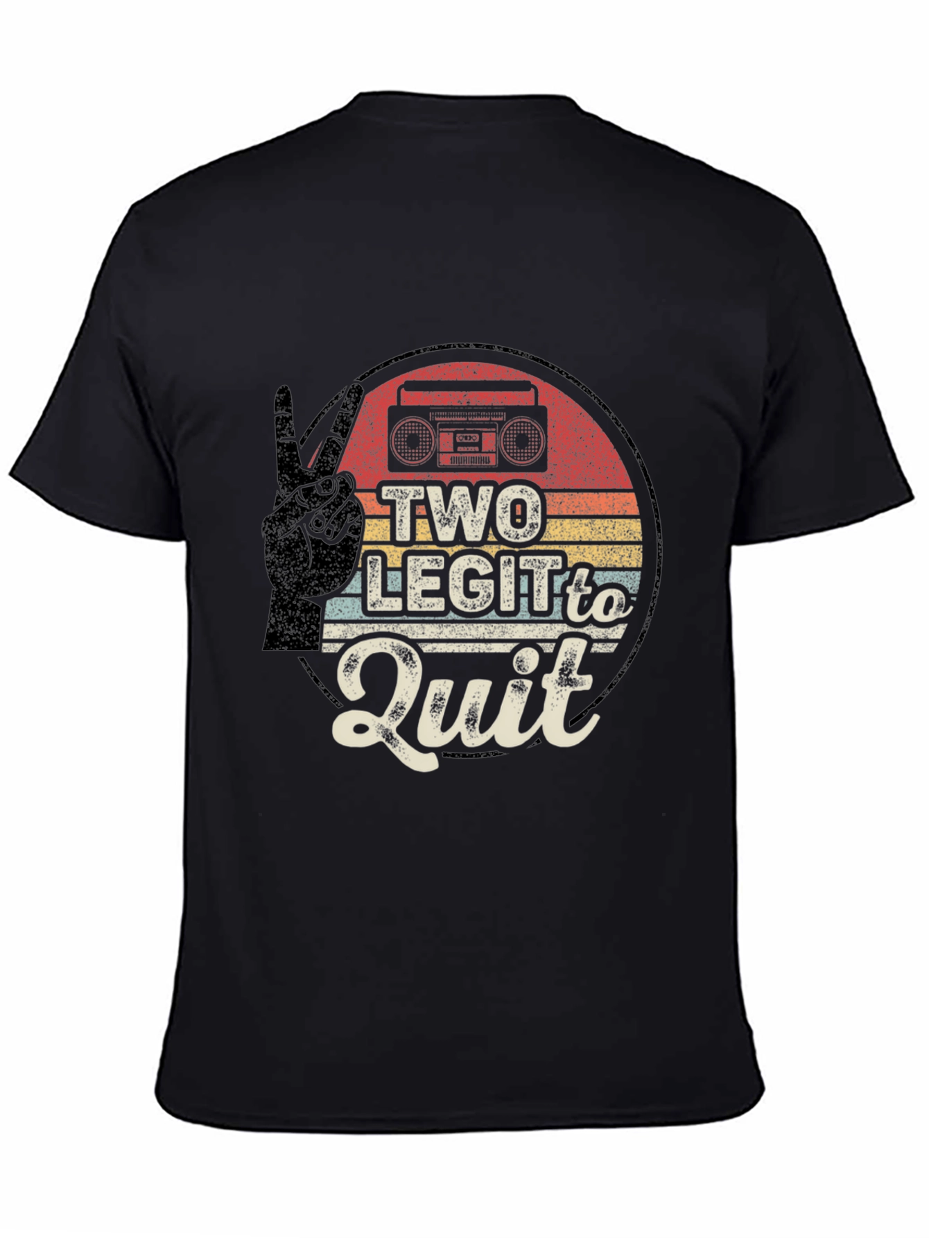 Two Legit to Quit Retro T-Shirt