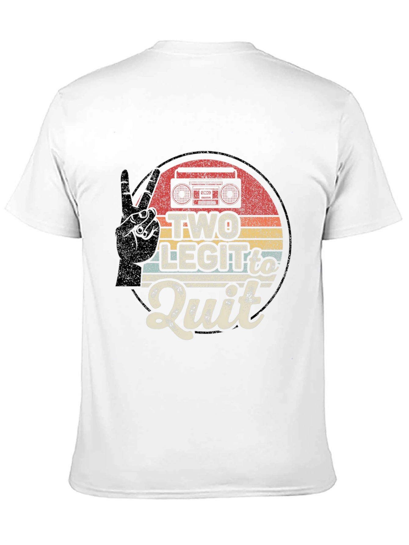 Two Legit to Quit Retro T-Shirt
