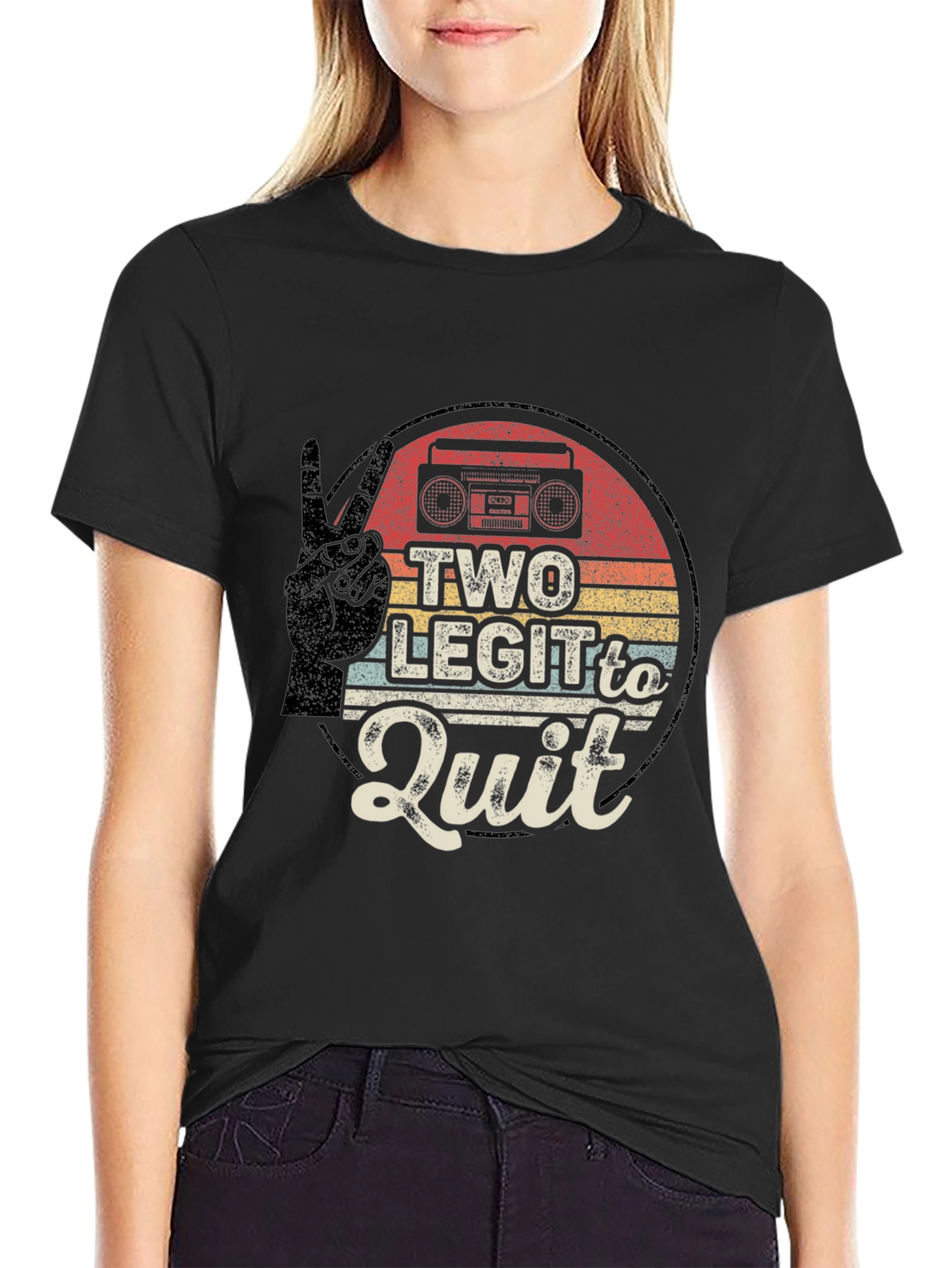 Two Legit to Quit Retro T-Shirt