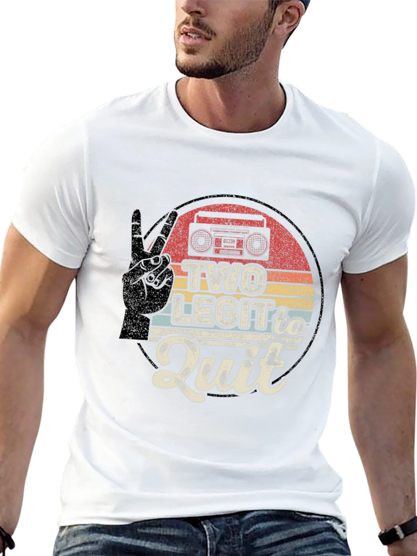 Two Legit to Quit Retro T-Shirt