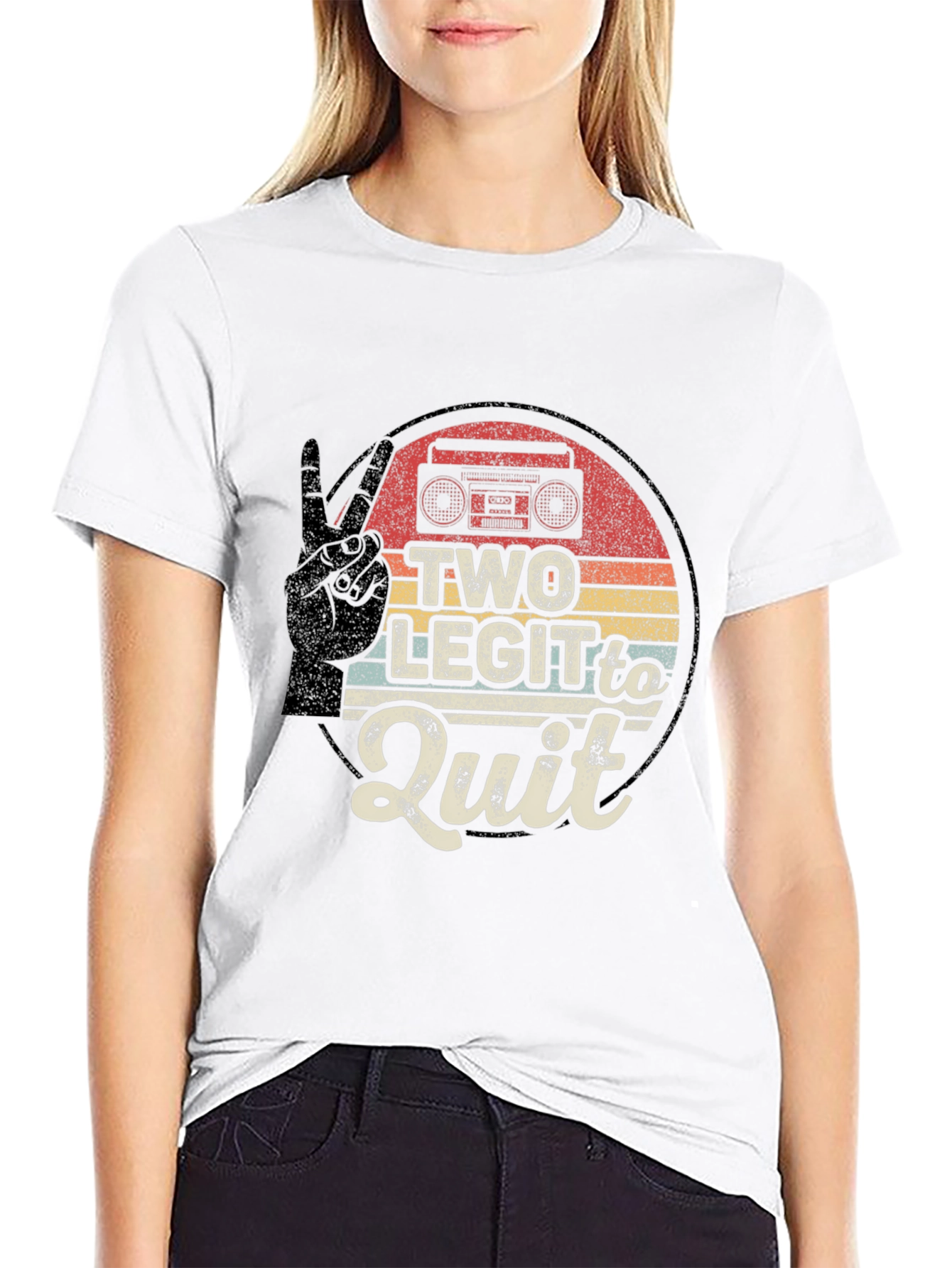 Two Legit to Quit Retro T-Shirt