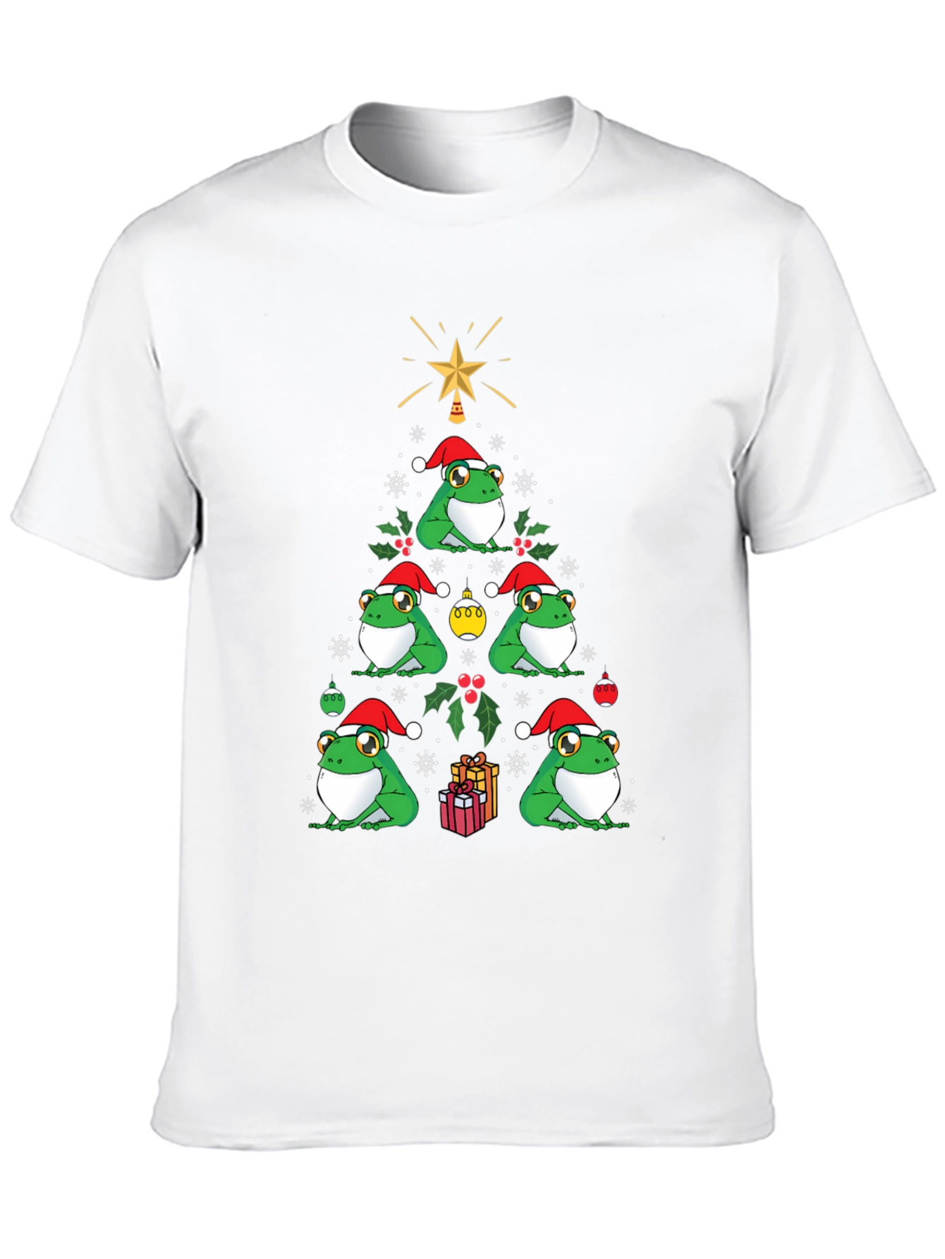 Christmas Frog Tree T-Shirt