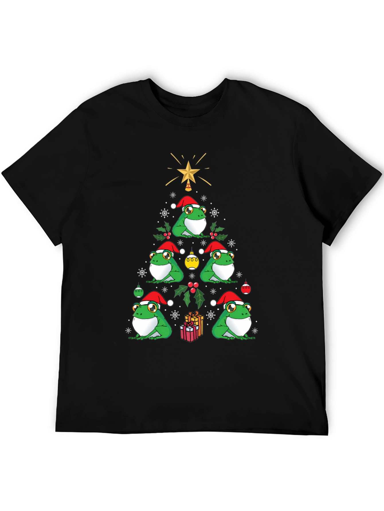 Christmas Frog Tree T-Shirt